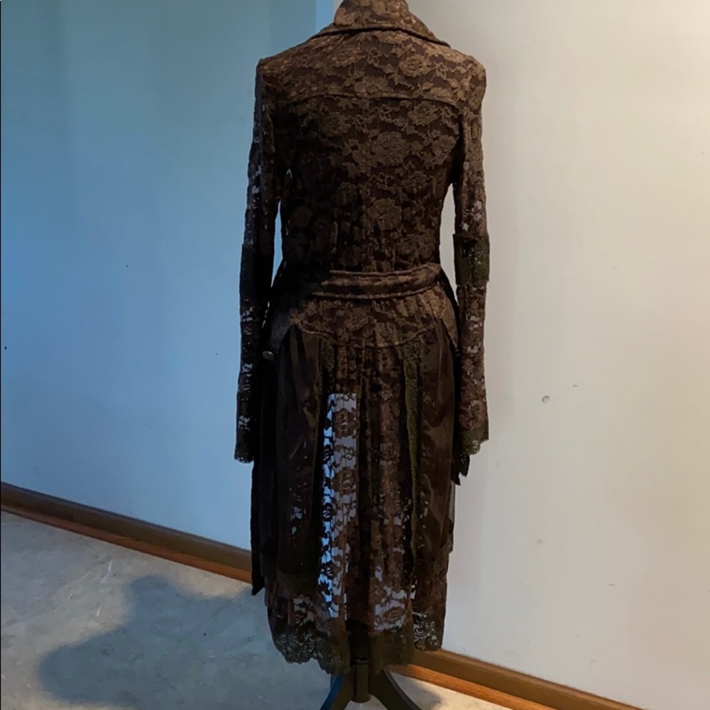 Lace Trench Coat - Picture 6 of 11